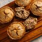 Banana Muffins with Buckweat, Сacao and Dark Chocolate